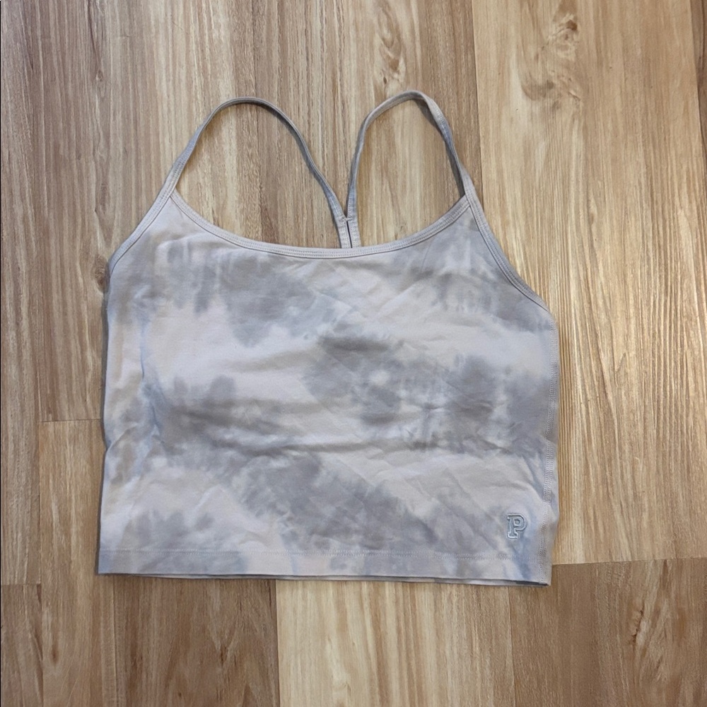 PINK Victoria's Secret Light Gray Top